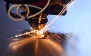 What types of parts are suitable for laser cutting?